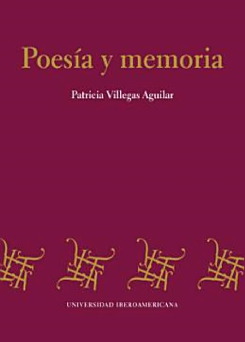 Portada: Poesía y memoria