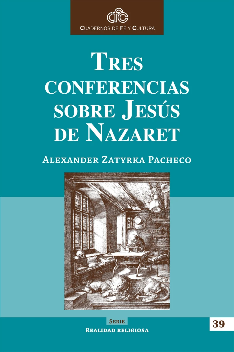 Portada: Tres conferencias sobre Jesús de Nazaret