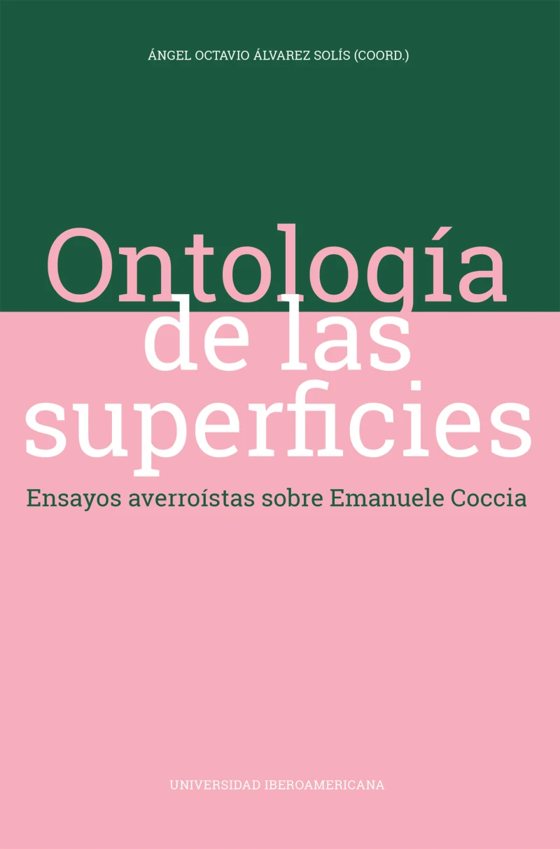 Portada: Ontología de las superficies