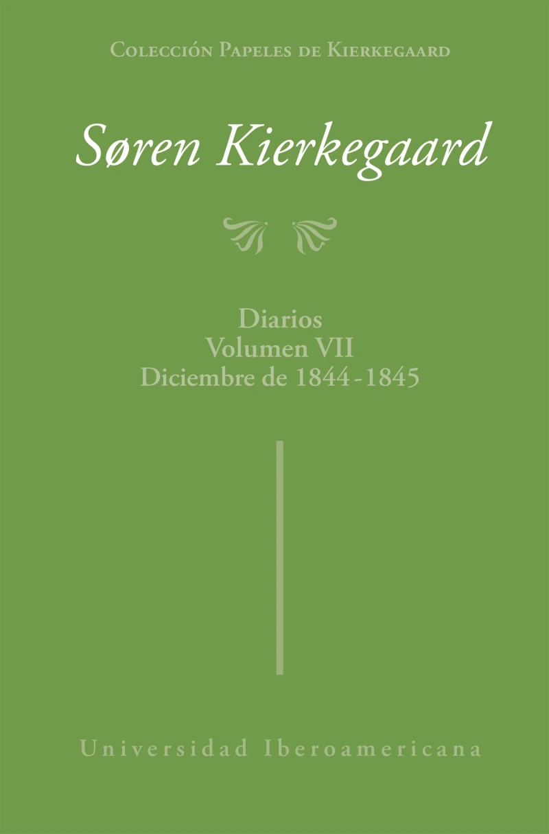 Portada: Diarios Volumen VII