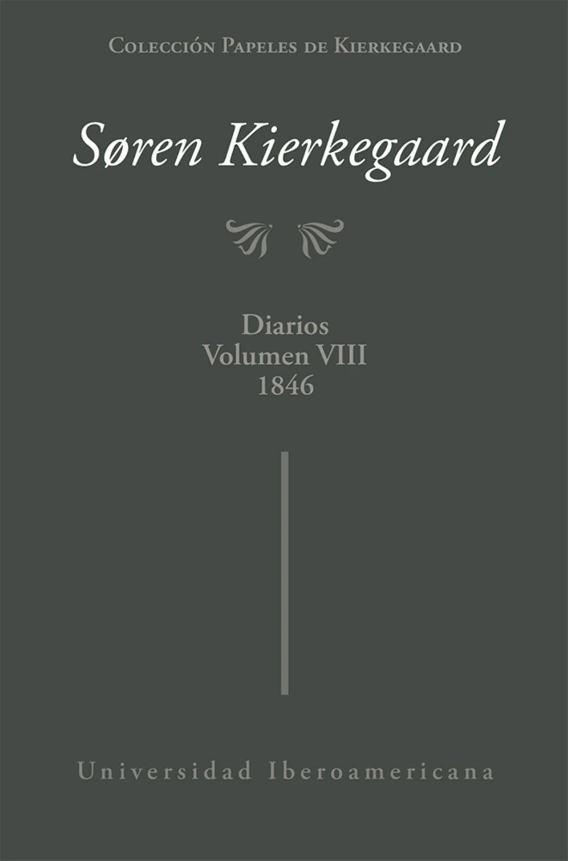 Portada: Diarios Volumen VIII