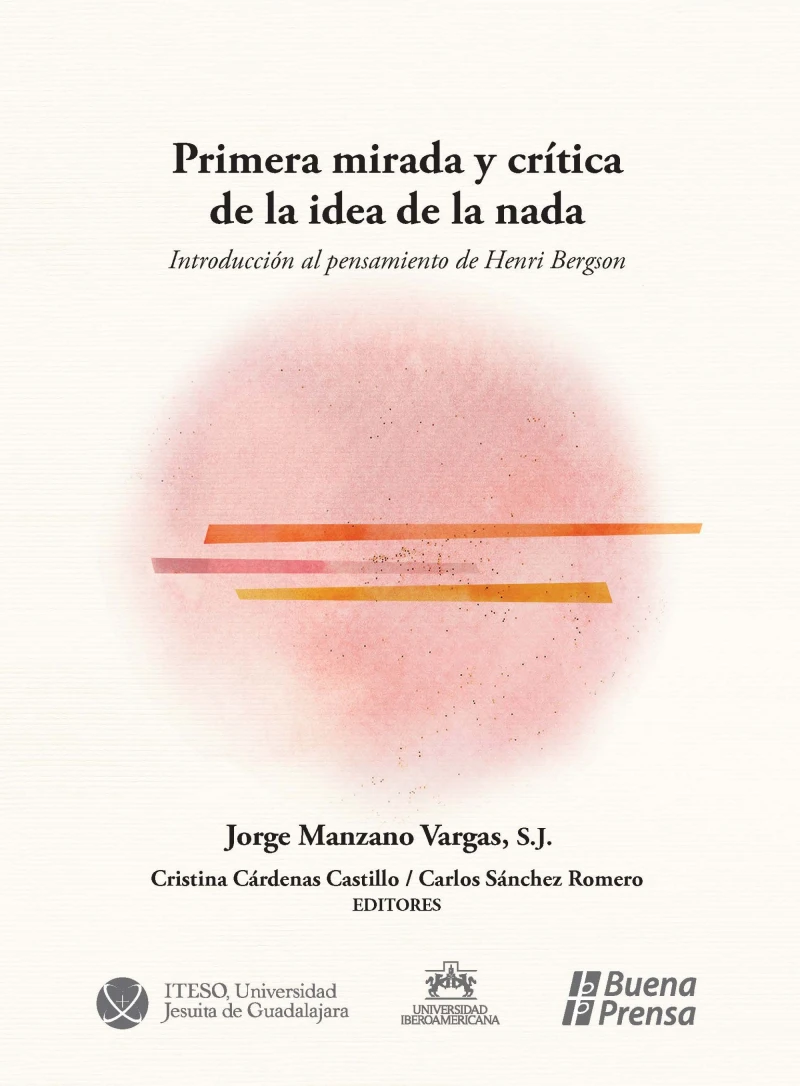 Portada: Primera mirada y crítica de la idea de la nada