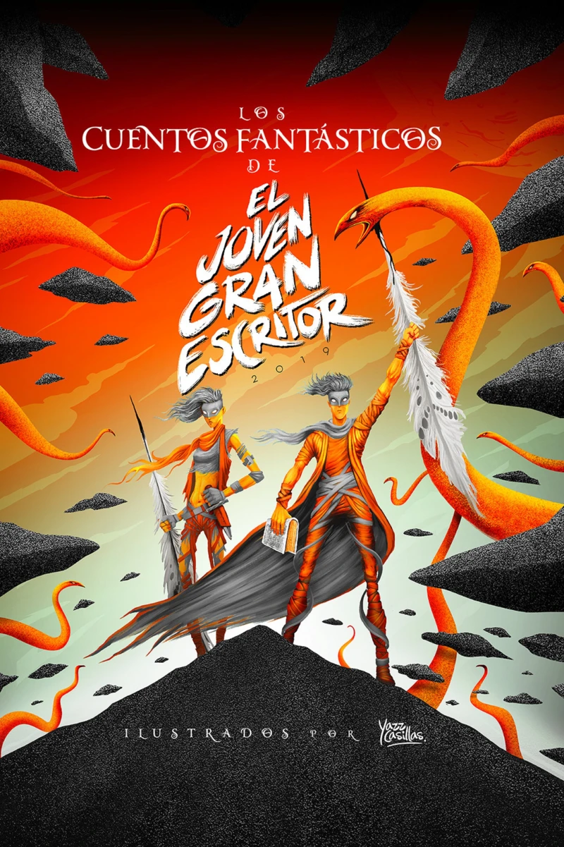 Portada: Los cuentos fantásticos de El Joven Gran Escritor 2019
