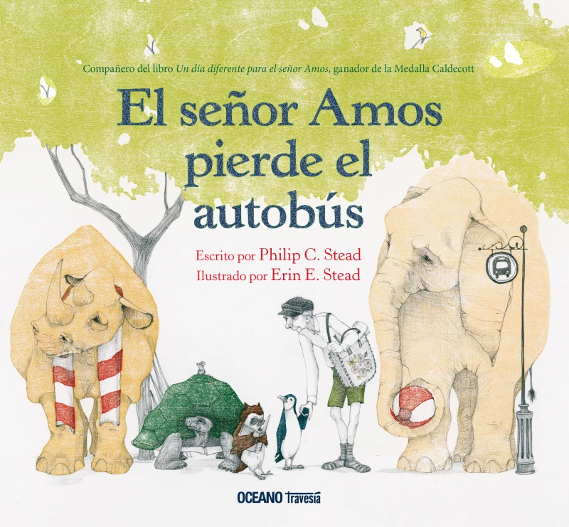 Portada: El señor Amos pierde el autobús