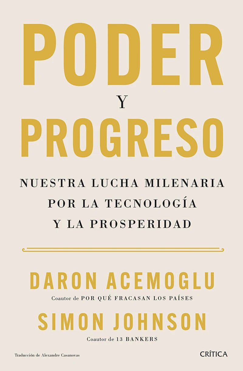 Portada: Poder y progreso (Edición mexicana)