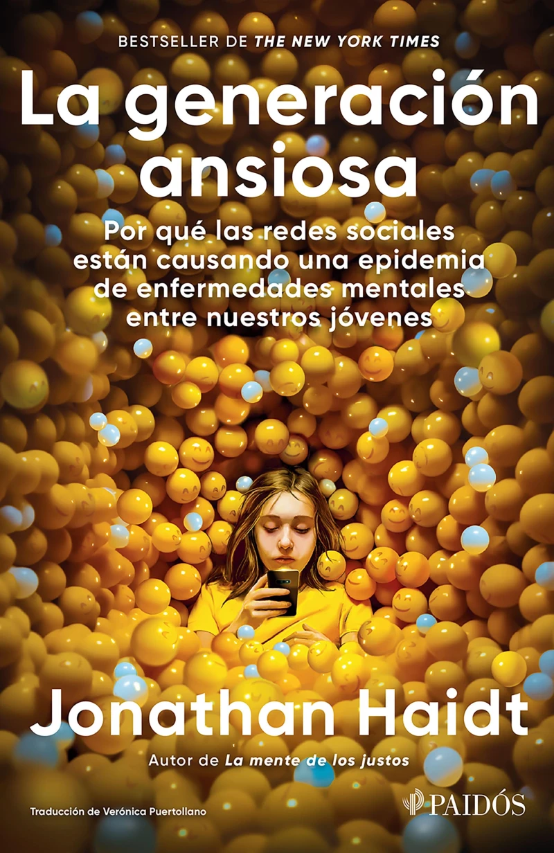 Portada: La generación ansiosa (Edición mexicana)