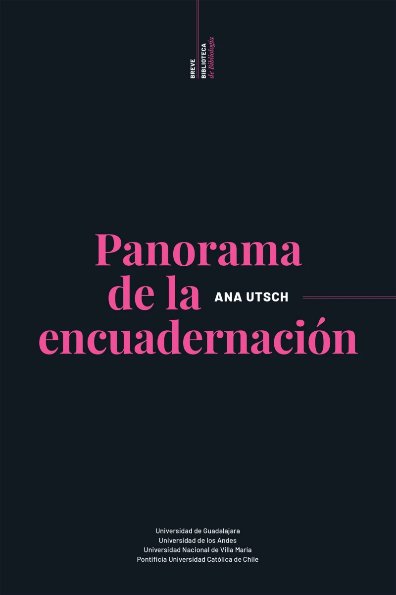Portada: Panorama de la encuadernación
