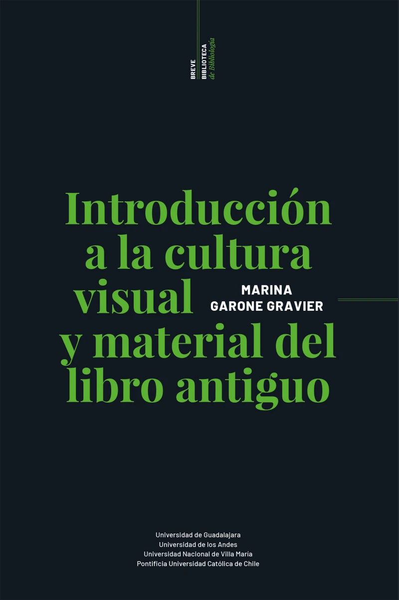Portada: Introducción a la cultura visual y material del libro antiguo