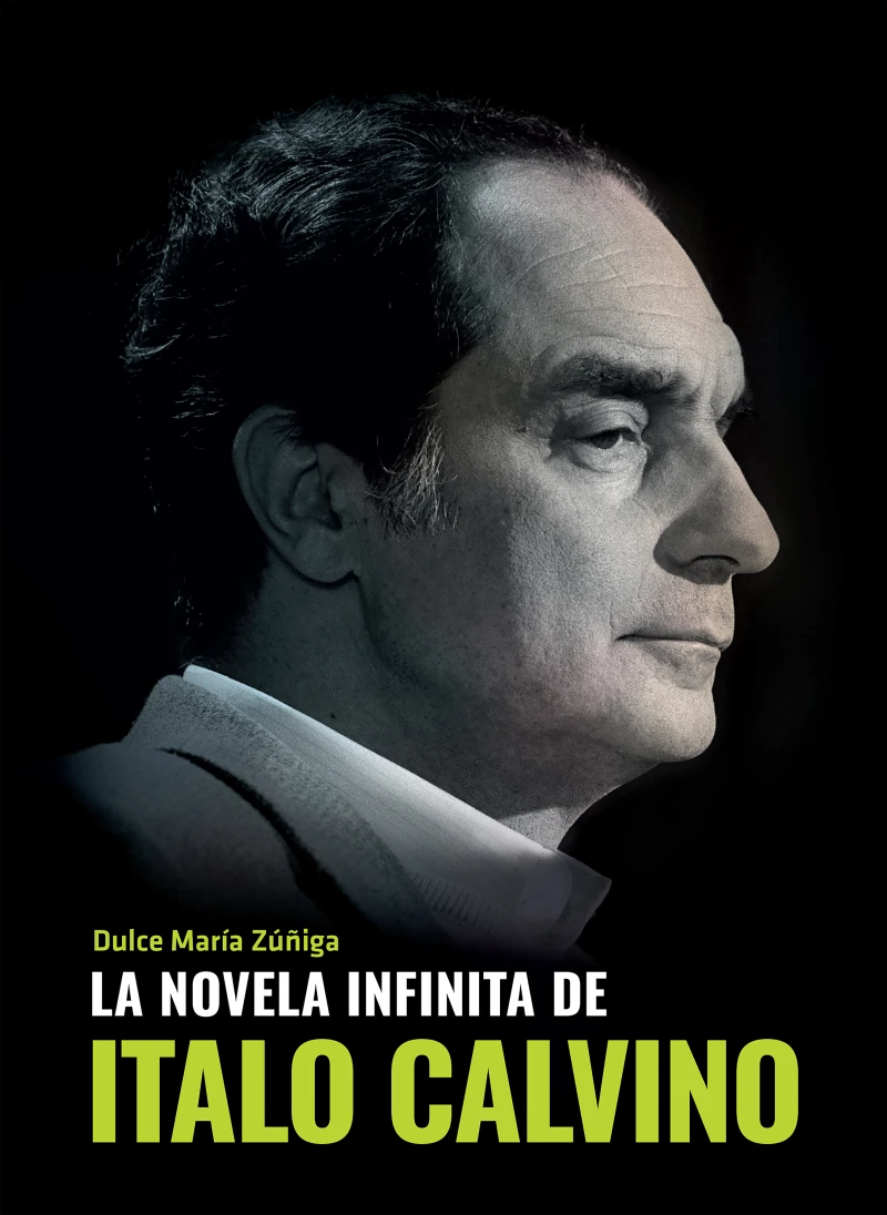 Portada: La novela infinita de Italo Calvino