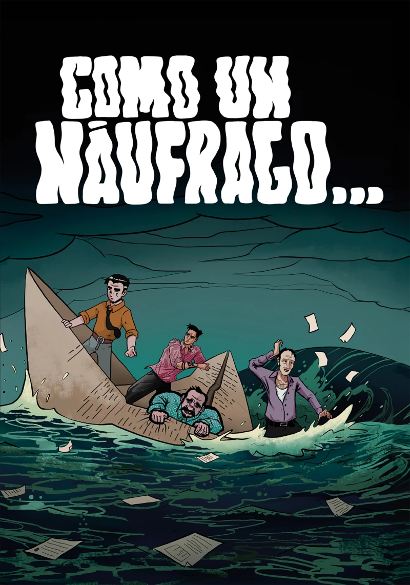 Portada: Como un náfrago