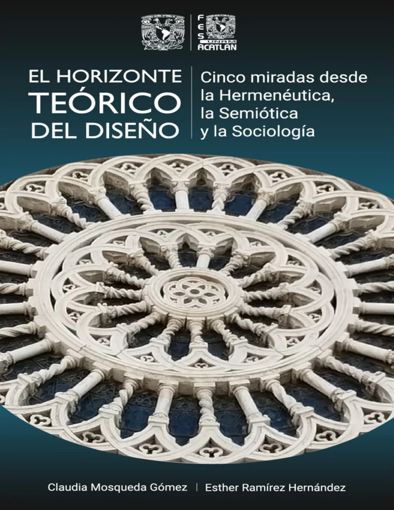 Portada: El horizonte teórico del diseño. Cinco miradas desde la Hermenéutica, la Semiótica y la Sociología
