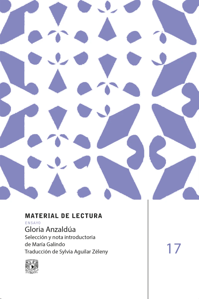 Portada: Gloria Anzaldúa. Material de lectura