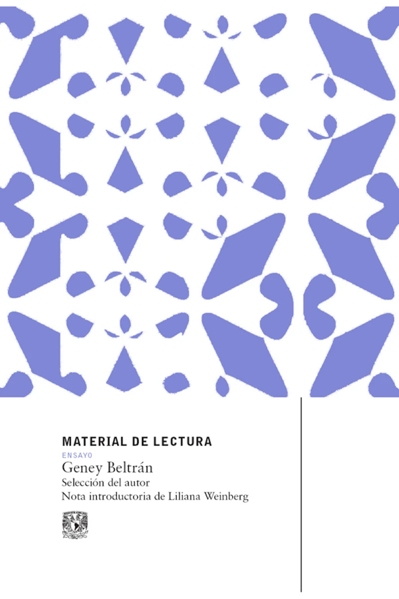 Portada: Geney Beltrán. Material de lectura