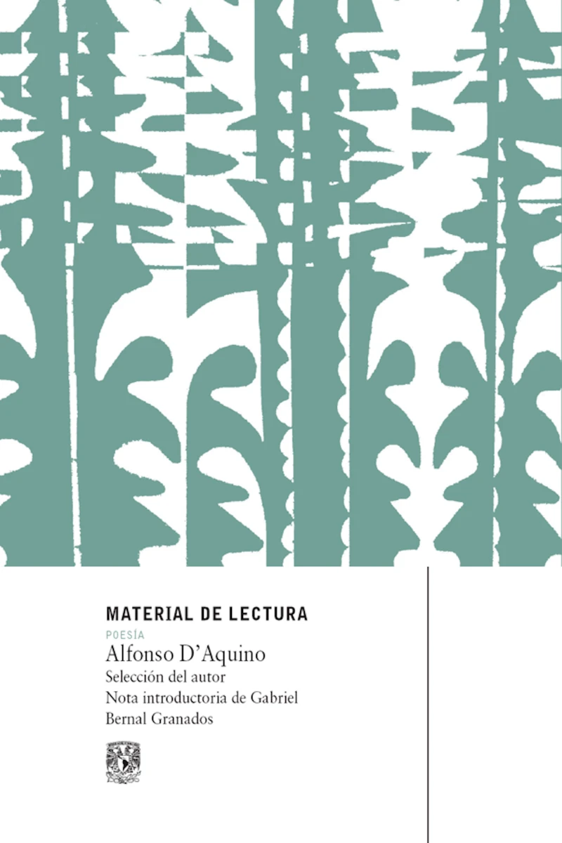 Portada: Material de lectura. Alfonso D'Aquino