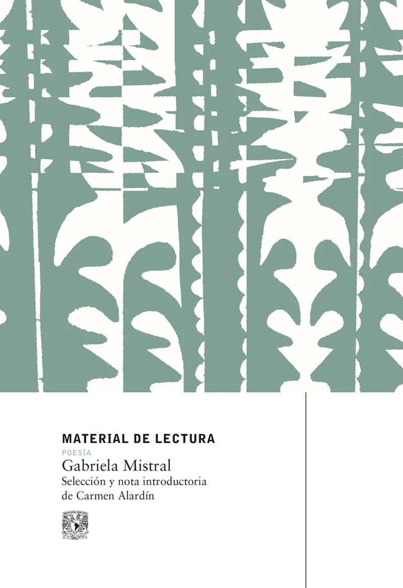 Portada: Gabriela Mistral. Material de lectura