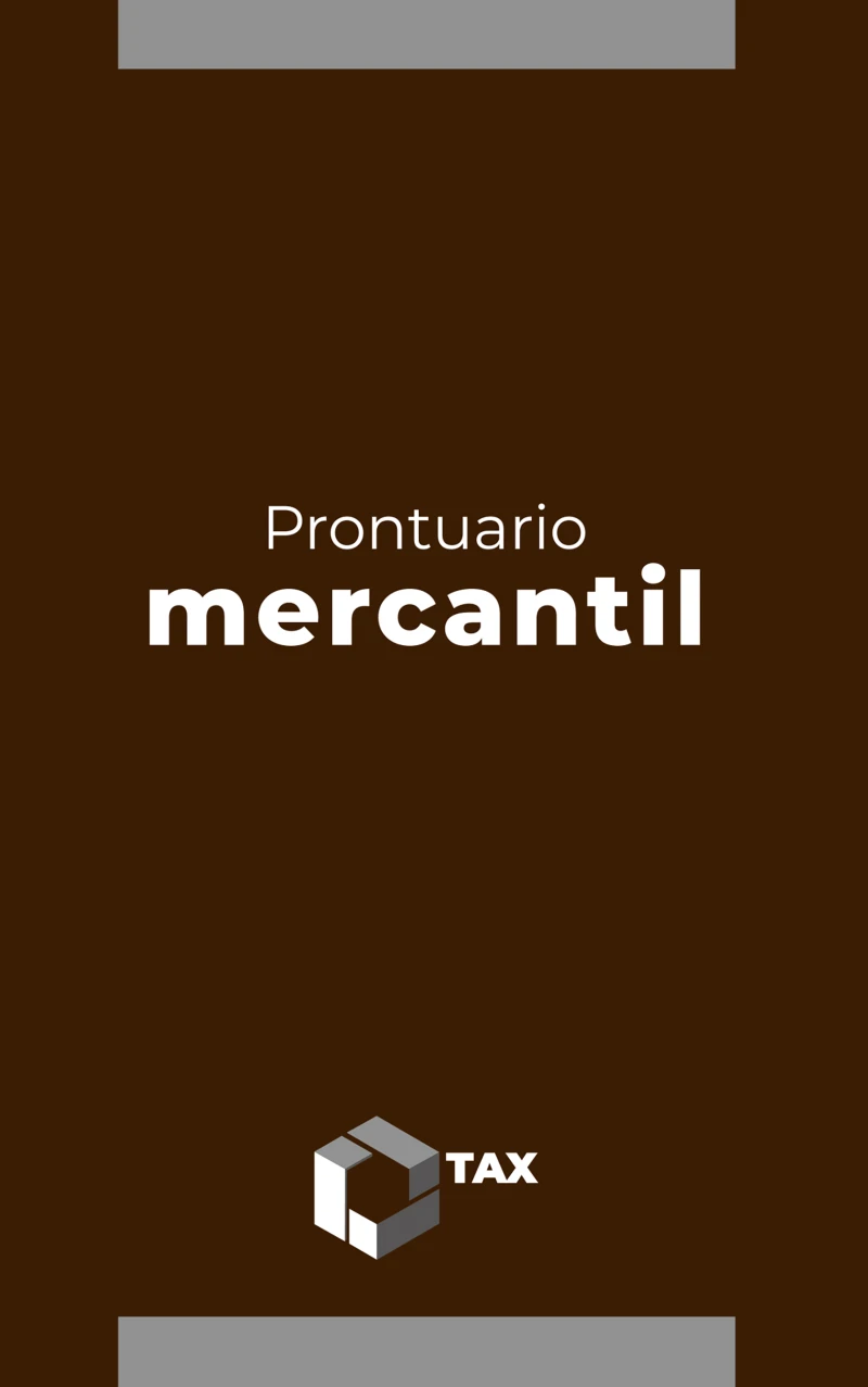 Portada: Prontuario Mercantil 2025