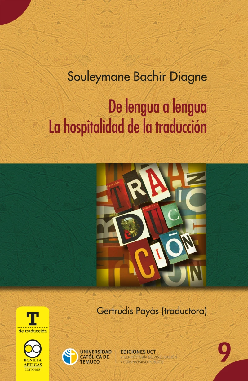 Portada: De lengua a lengua : la hospitalidad de la traducción
