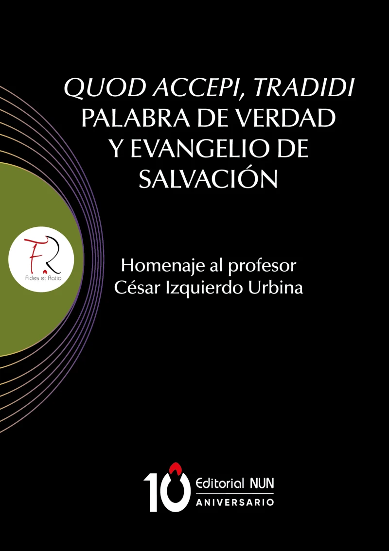Portada: Quod accepi, tradidi Palabra de verdad y evangelio de salvación