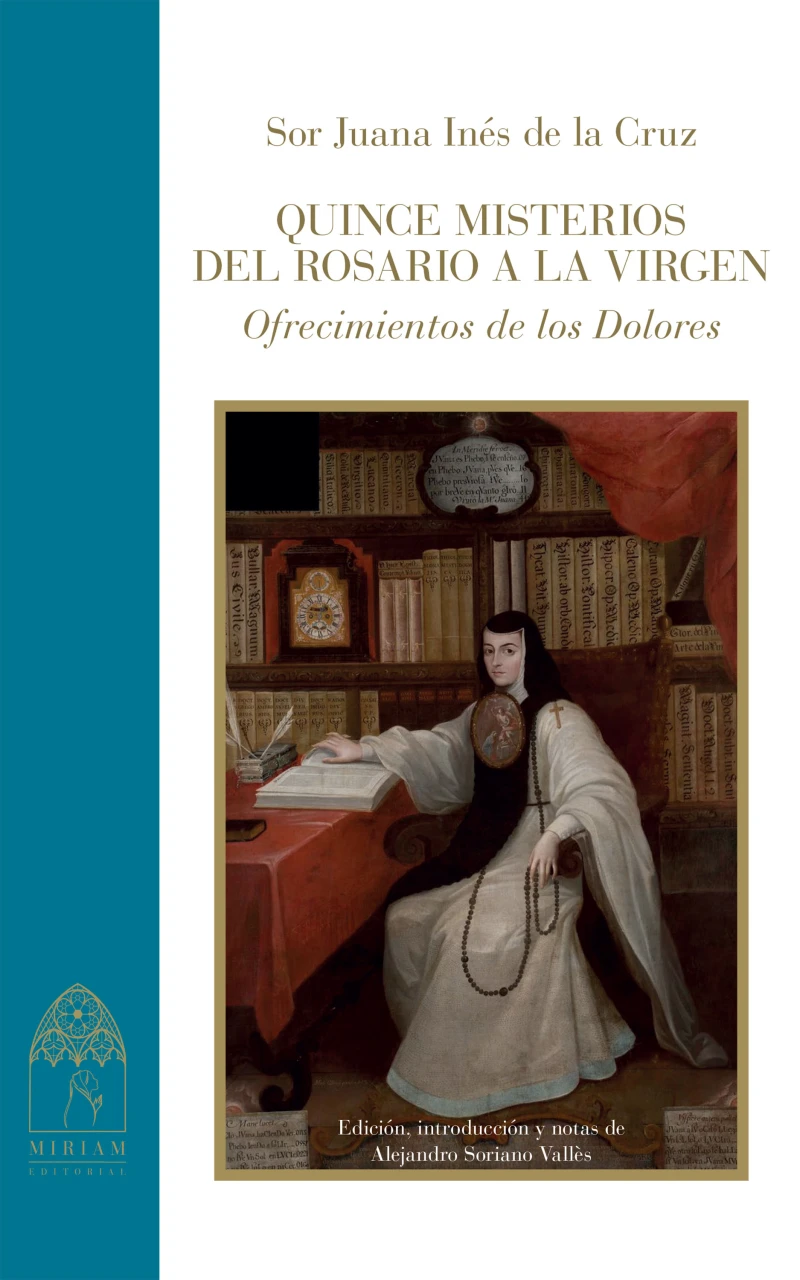 Portada: Quince misterios del rosario a la Virgen