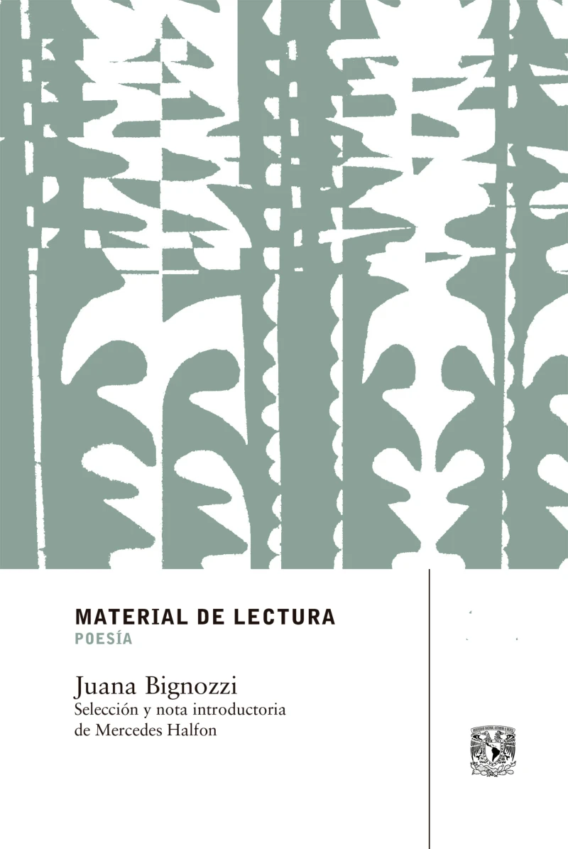 Portada: Material de lectura. Juana Bignozzi