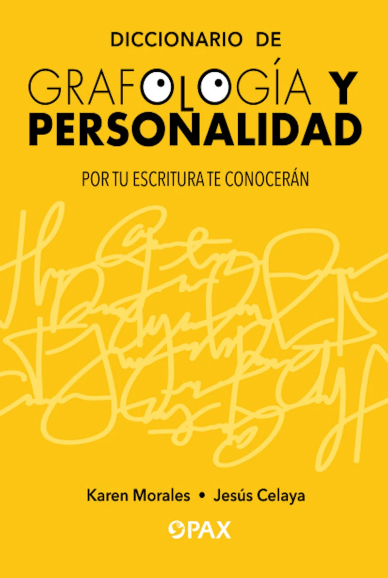 Portada: Diccionario de grafología y personalidad