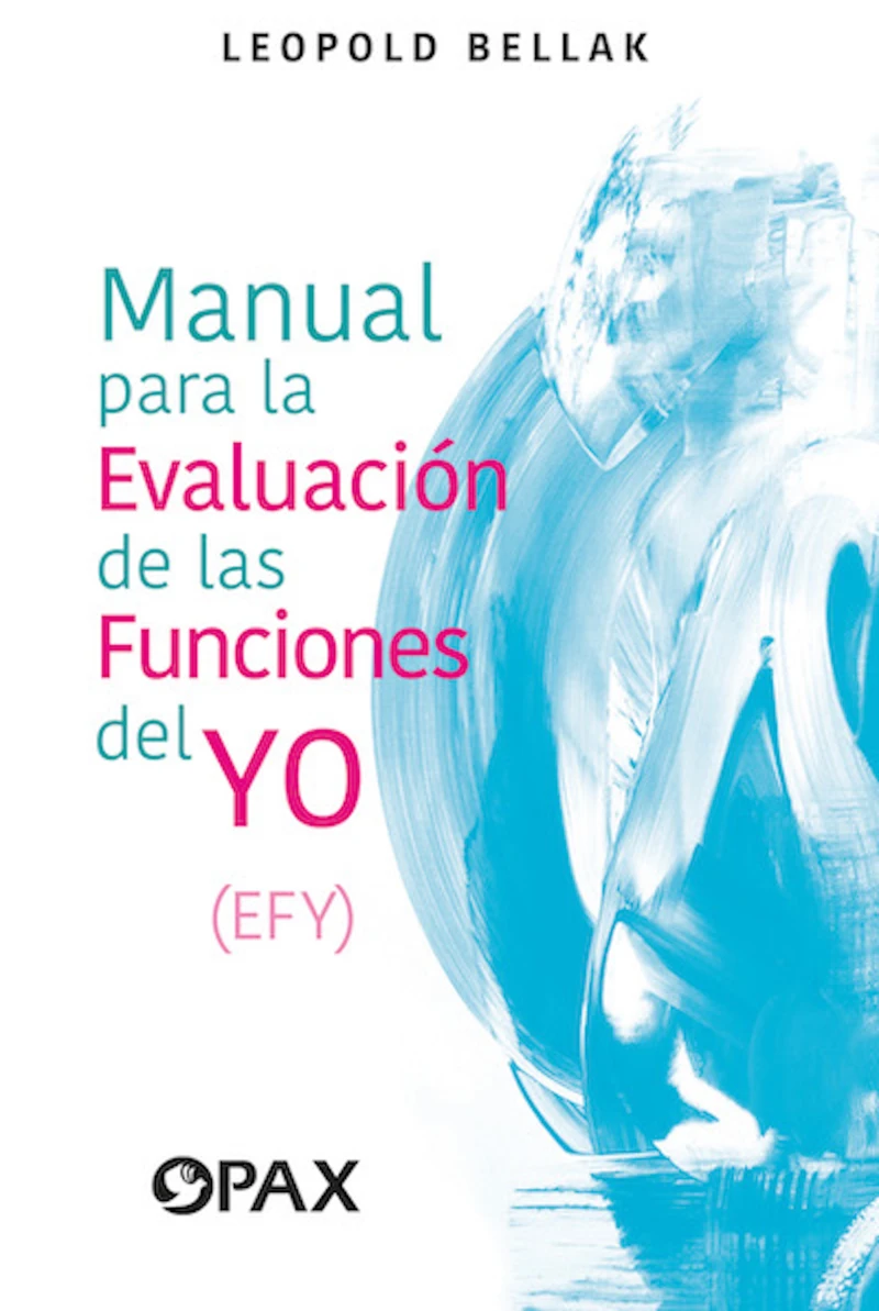 Portada: Manual para la evaluación de las funciones del yo (EFY)