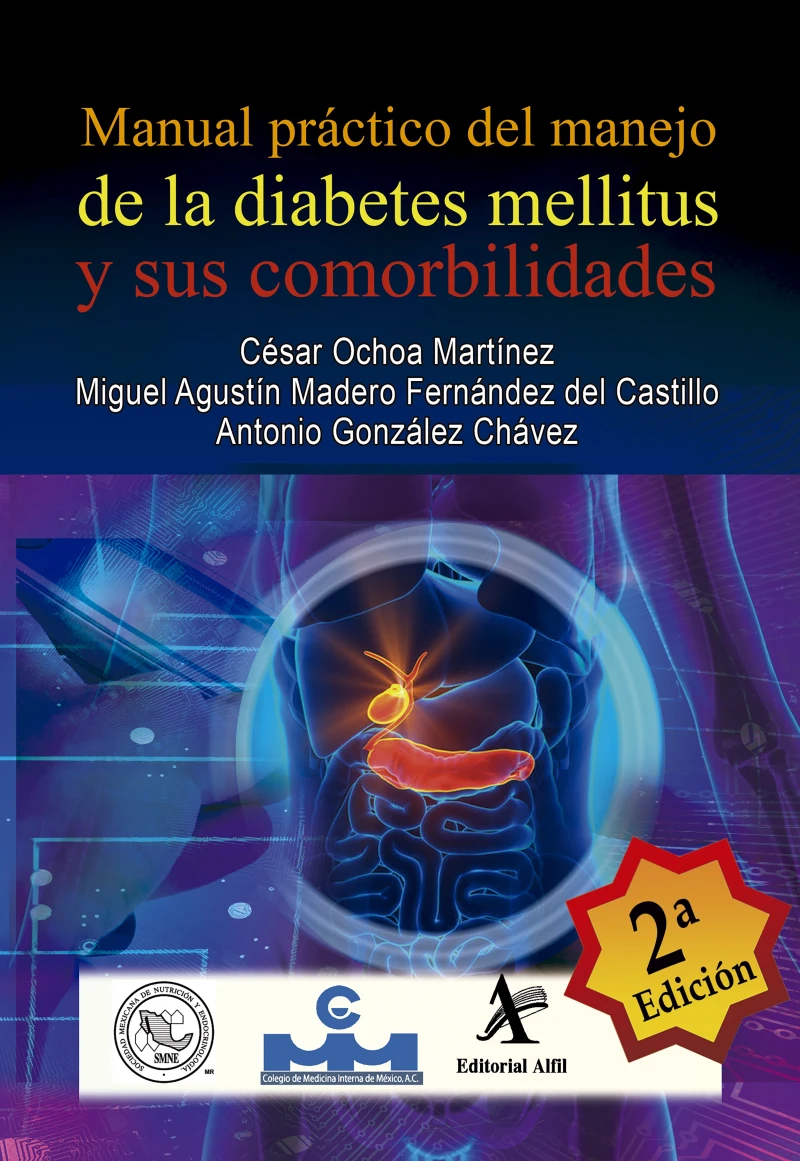 Portada: Manual práctico del manejo de la diabetes mellitus y sus comorbilidades