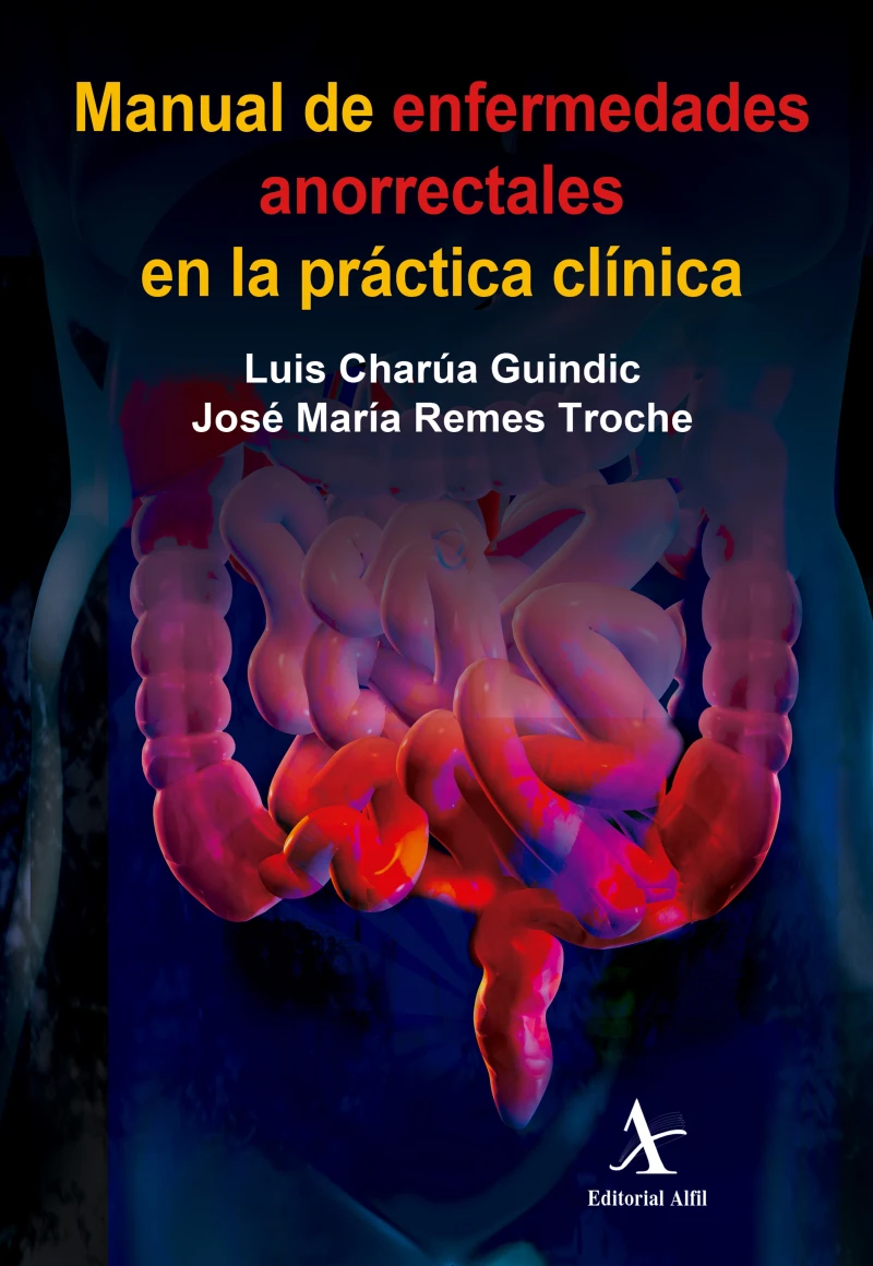 Portada: Manual de enfermedades anorrectales en la práctica clínica