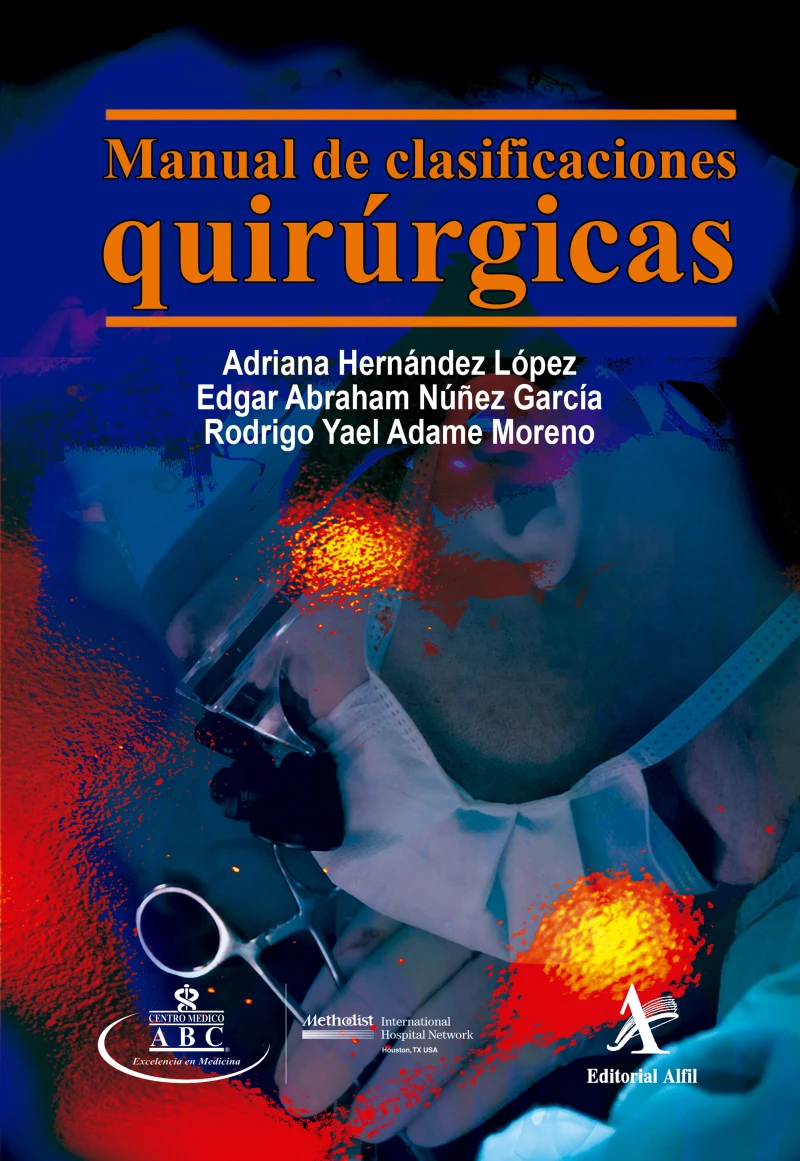 Portada: Manual de clasificaciones quirúrgicas