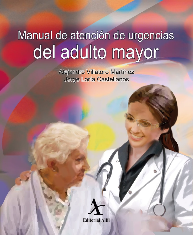 Portada: Manual de atención de urgencias del adulto mayor