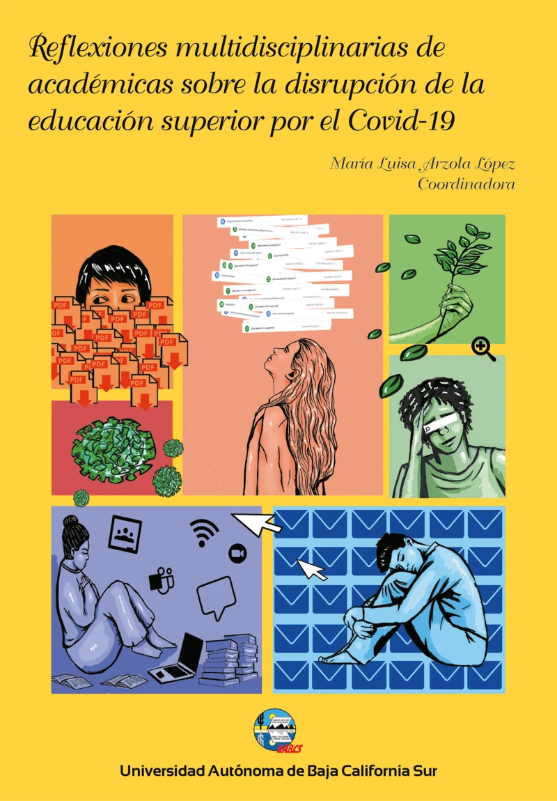 Portada: Reflexiones multidisciplinarias de académicas sobre la disrupción de la educación superior por el Covid-19