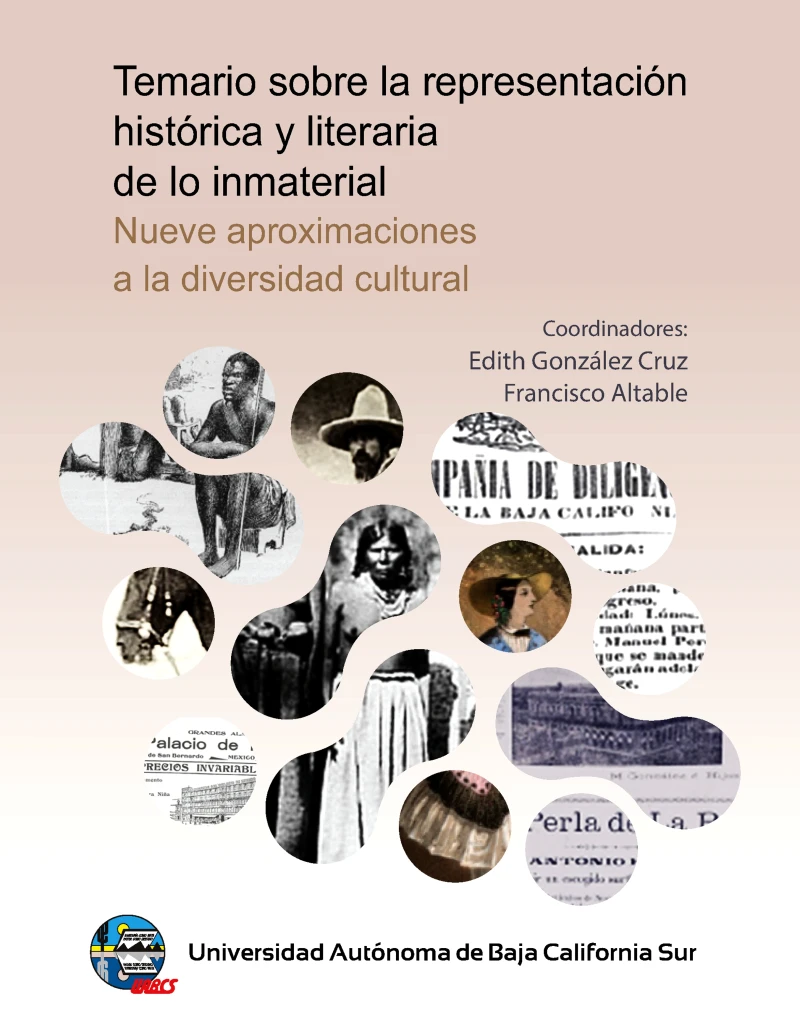 Portada: Temario sobre la representación histórica y literaria de lo inmaterial