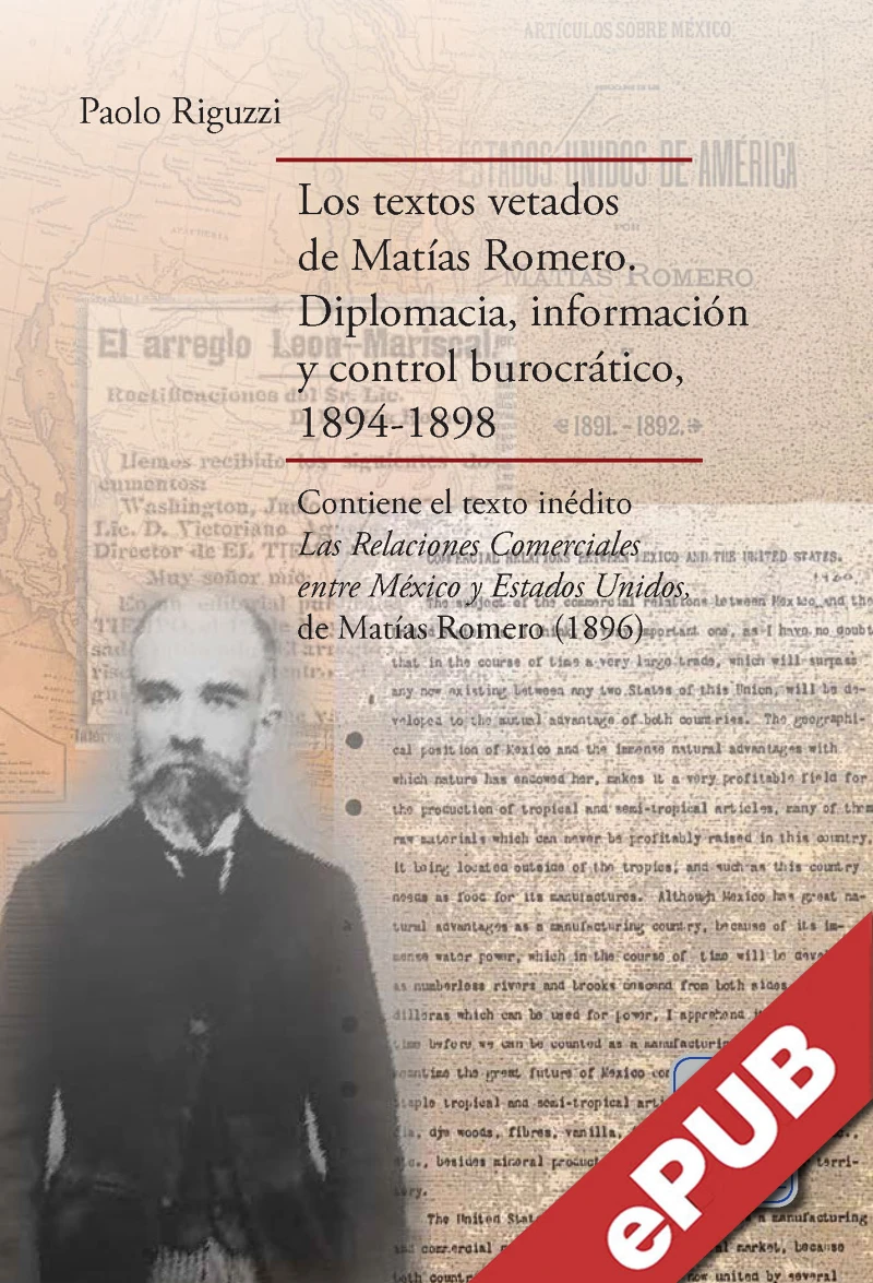 Portada: Los textos vetados de Matías Romero