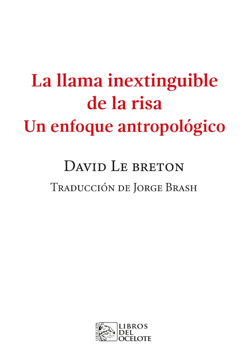 Portada: La llama inextinguible de la risa