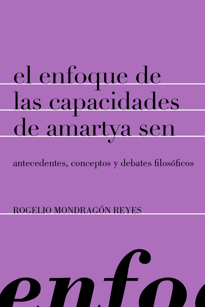 Portada: El enfoque de las capacidades de Amartya Sen
