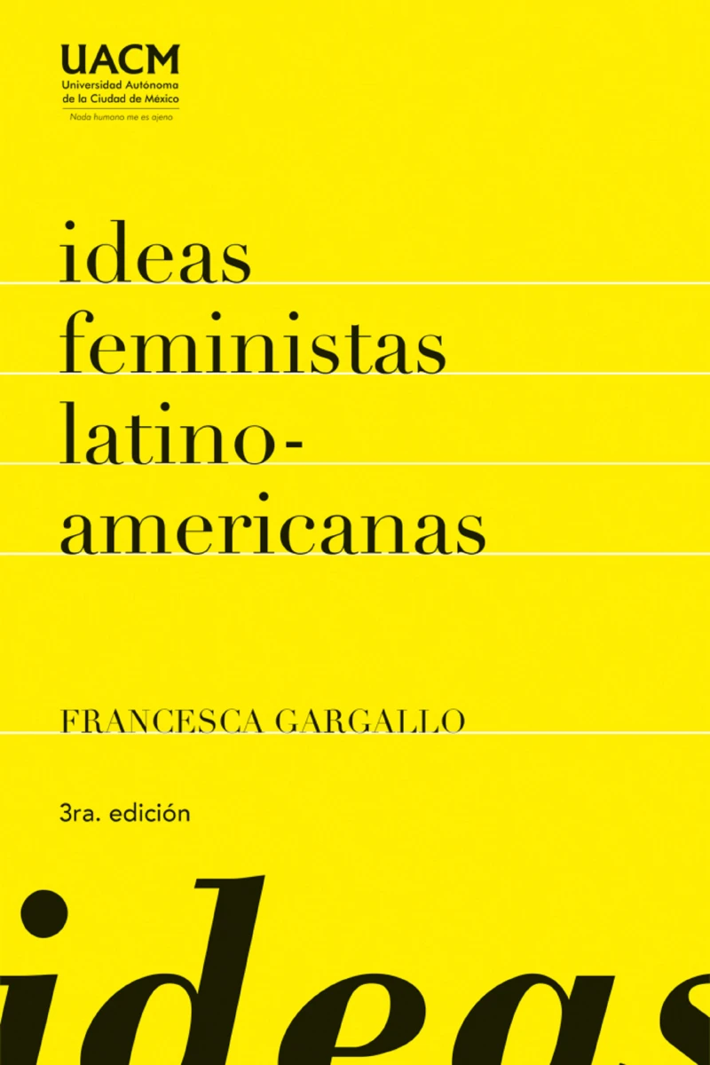 Portada: Ideas feministas latinoamericanas