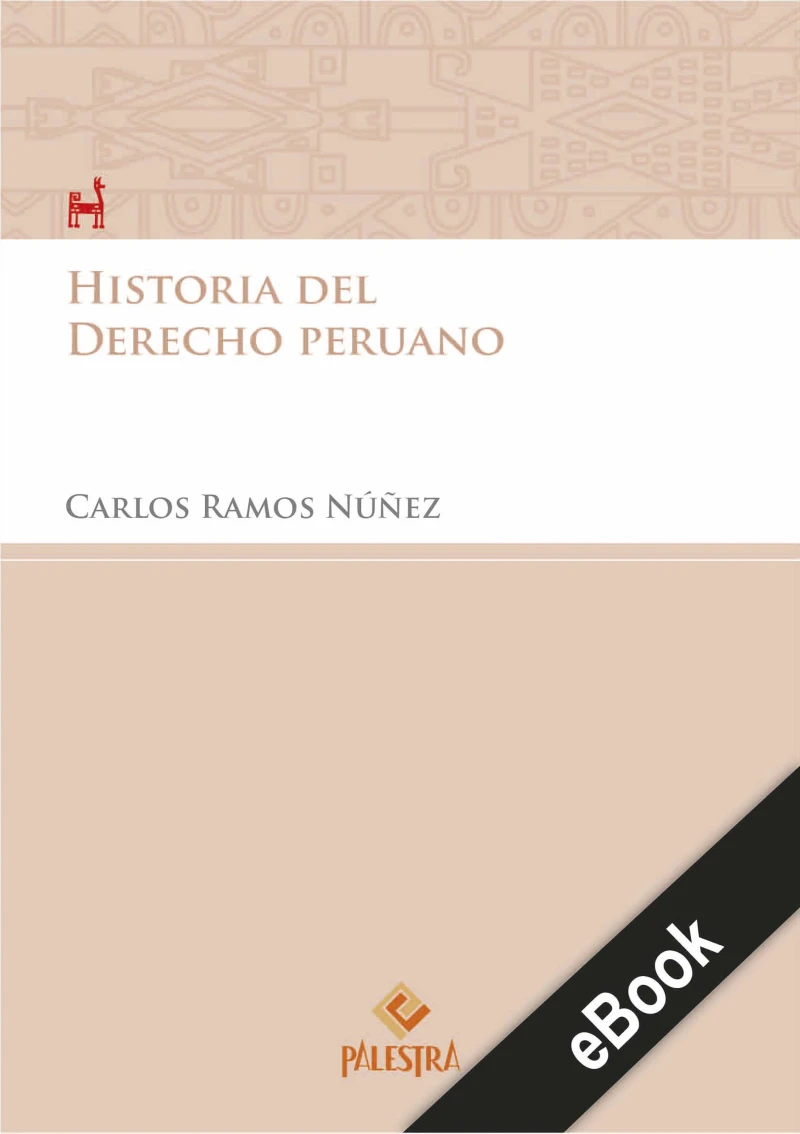 Portada: Historia del Derecho peruano