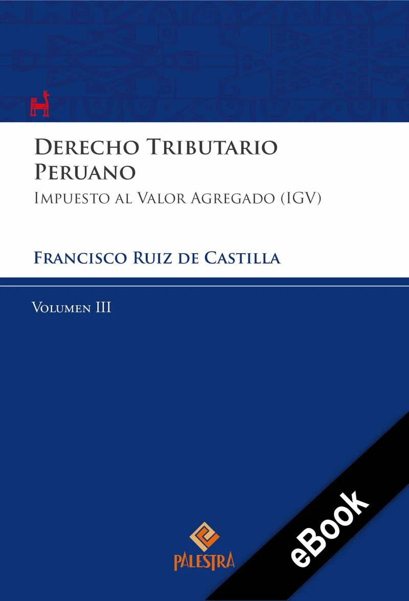 Portada: Derecho Tributario Peruano – Vol. III