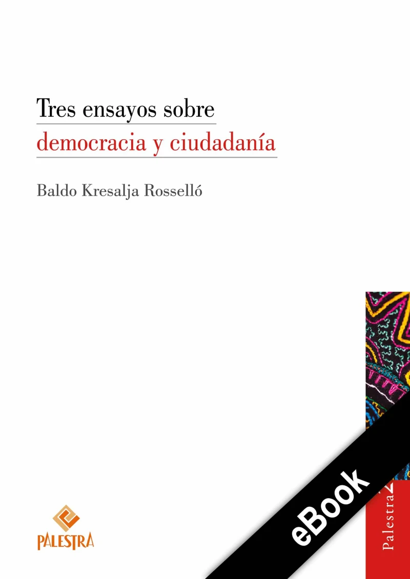 Portada: Tres ensayos sobre democracia y ciudadanía