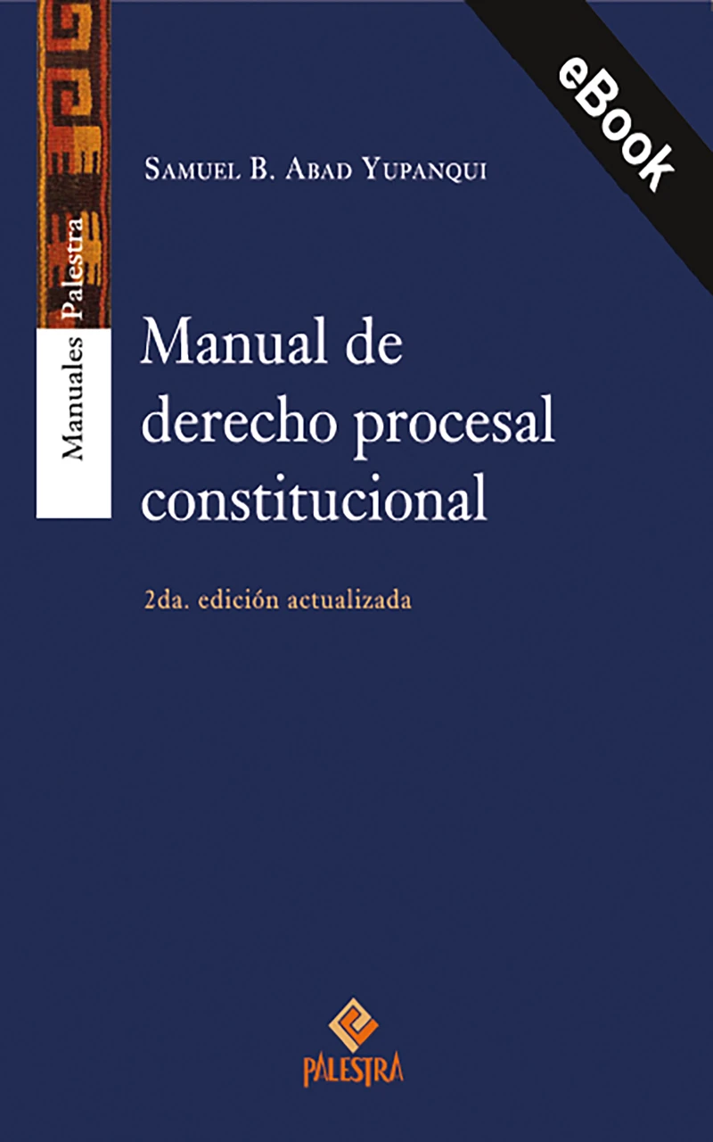 Portada: Manual de derecho procesal constitucional (2da ed)