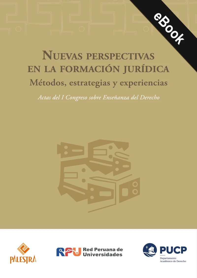 Portada: Nuevas perspectivas en la formación jurídica