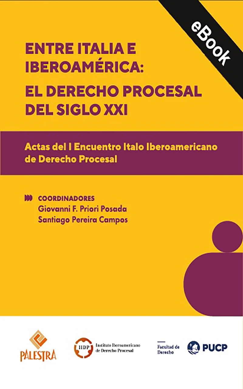 Portada: Entre Italia e Iberoamérica: el derecho procesal del siglo XXI