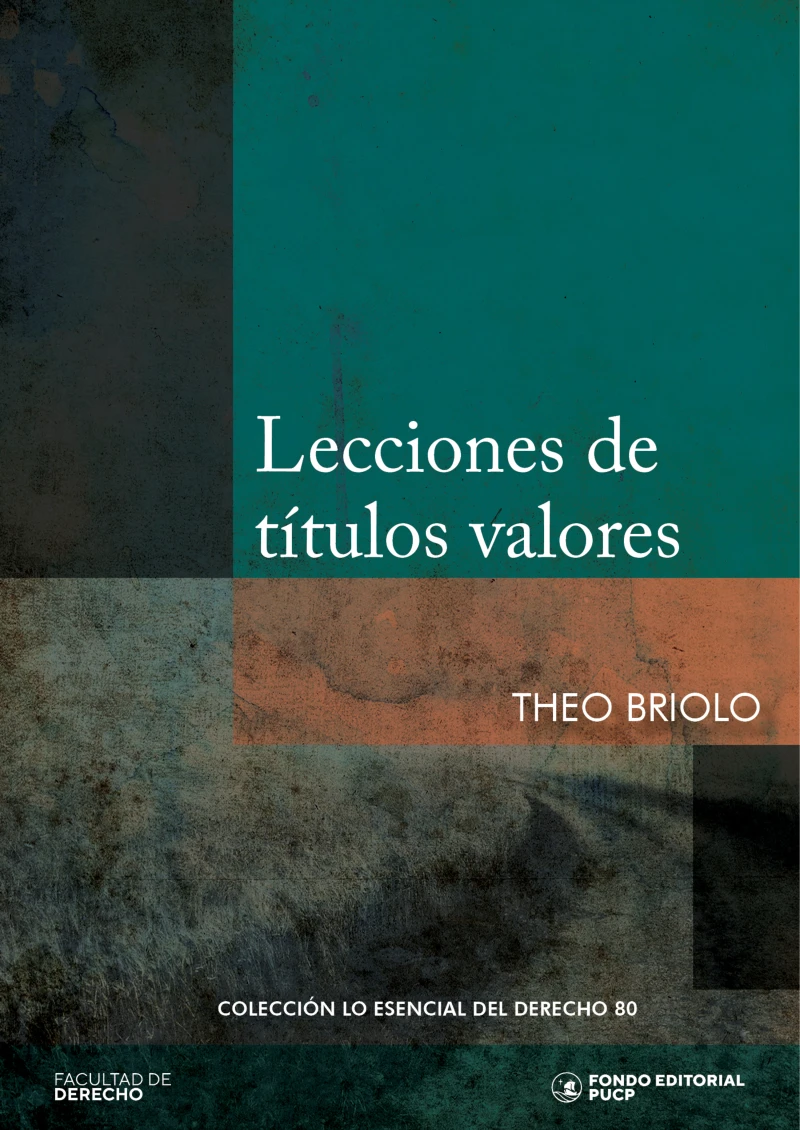 Portada: Lecciones de títulos valores