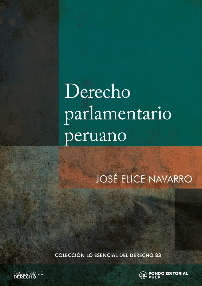 Portada: Derecho parlamentario peruano