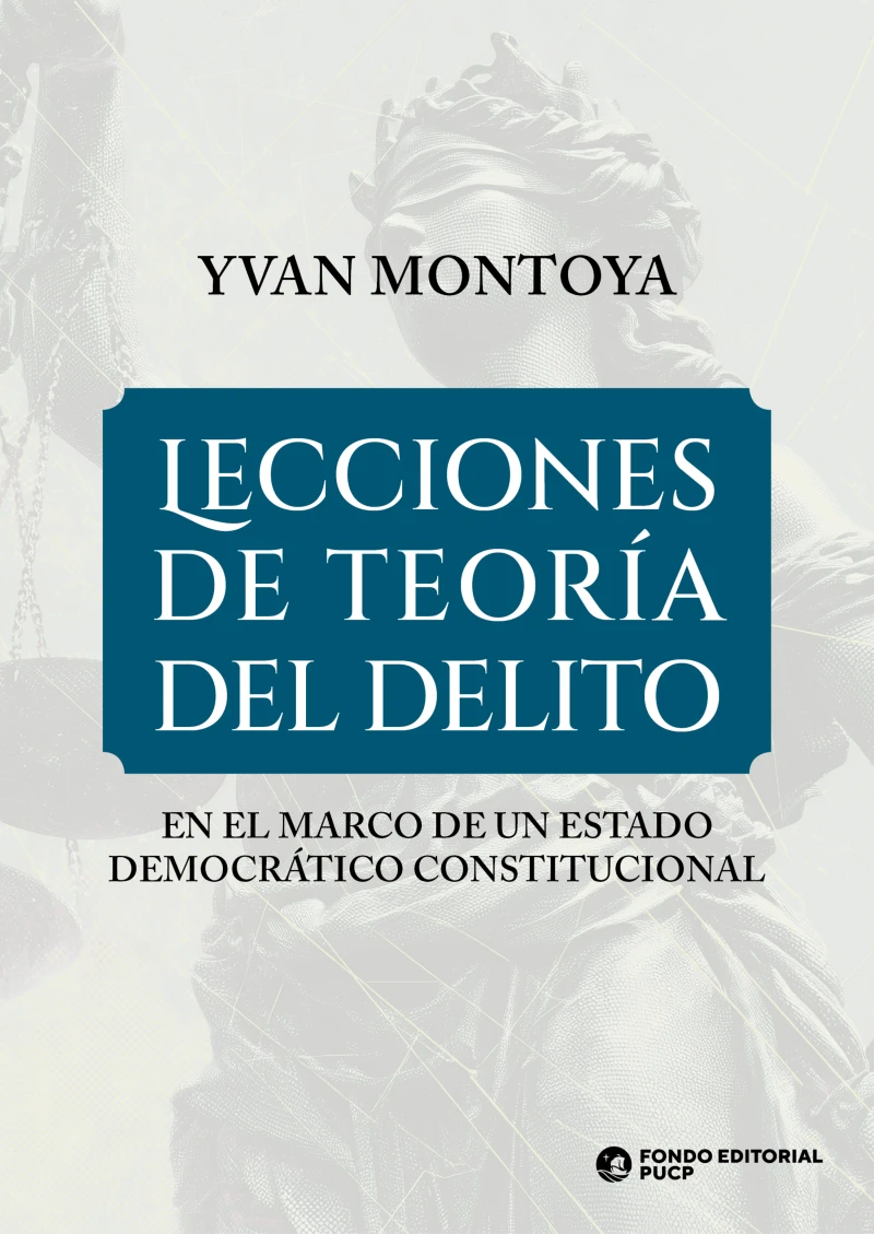 Portada: Lecciones de teoría del delito