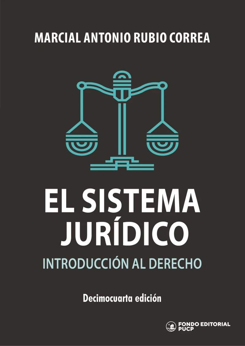 Portada: El sistema jurídico. Introducción al derecho
