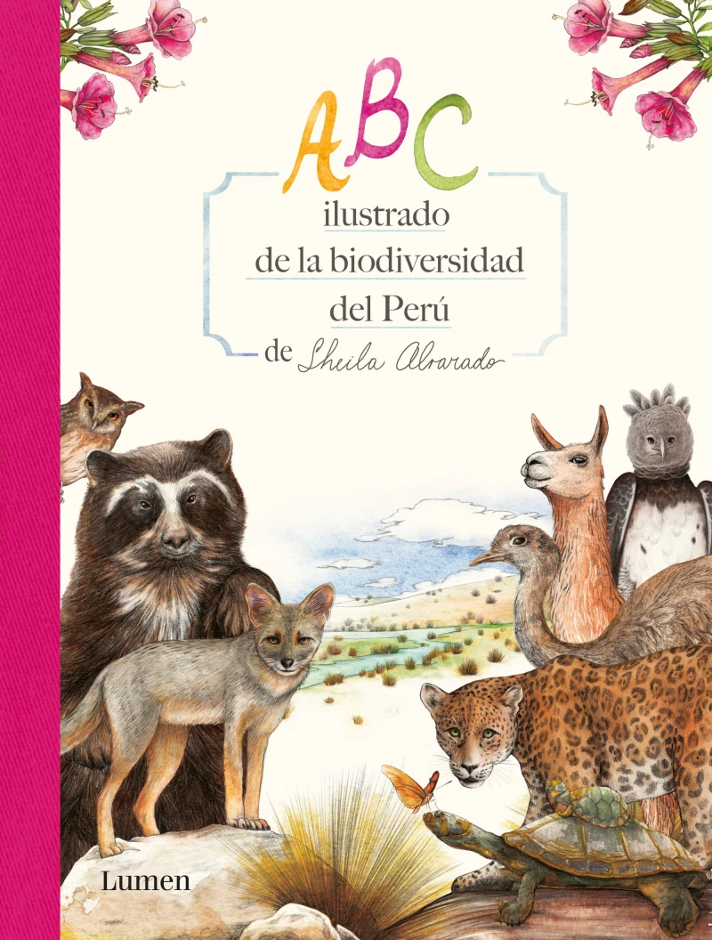 Portada: ABC ilustrado de la biodiversidad del Perú