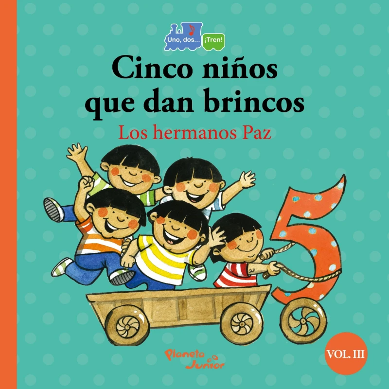 Portada: Cinco niños que dan brincos/Seis chanchitos llegan a la vez