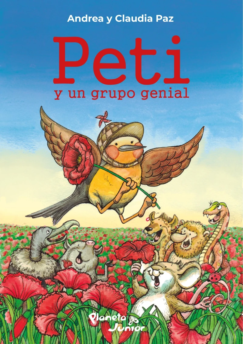 Portada: Peti y un grupo genial