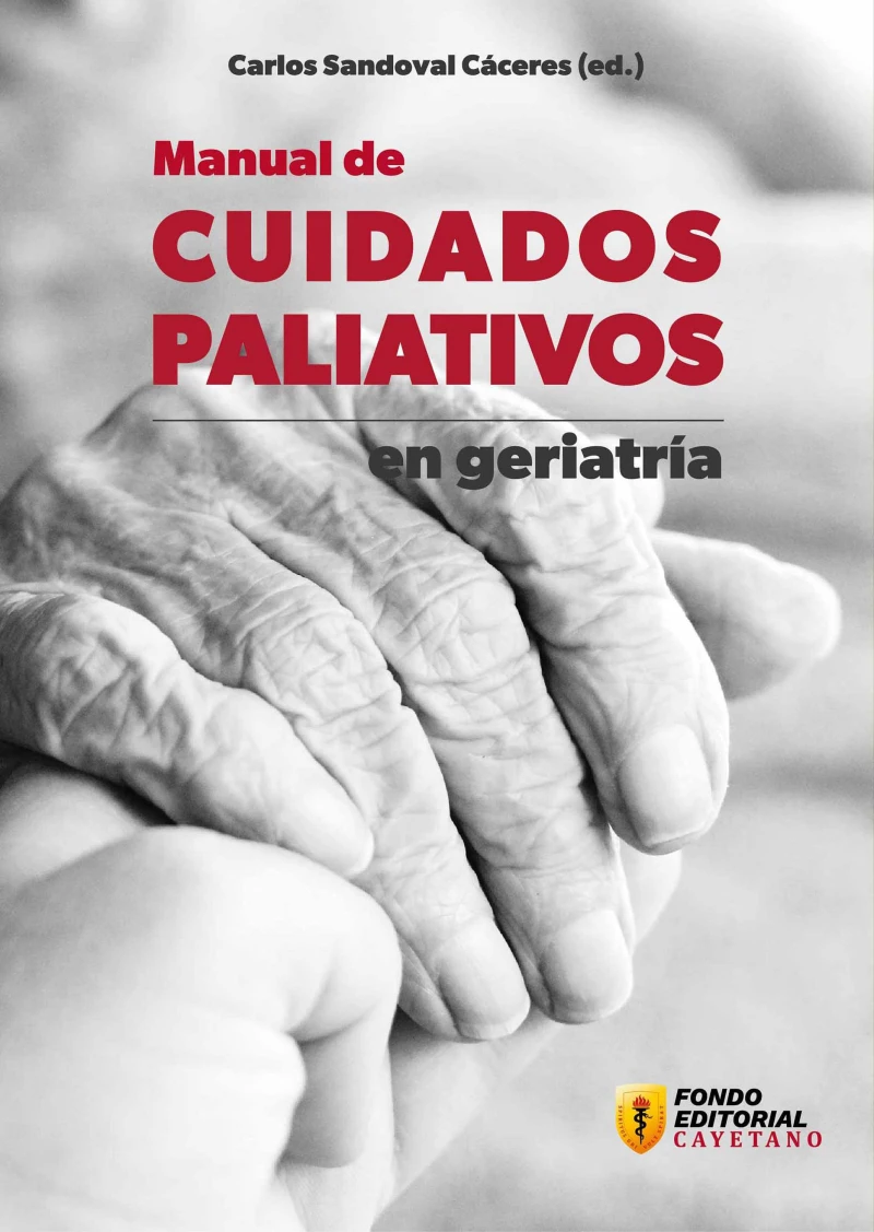 Portada: Manual de cuidados paliativos en geriatría